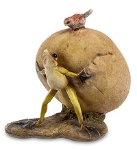 ED- 84 Фигурка «Лягушка - «Я сильный-наверное»