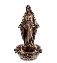 WS-417 Статуэтка-панно «Матерь Божья с купелью»