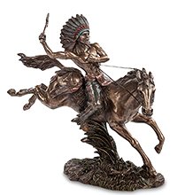 WS-441 Статуэтка «Индеец на коне»
