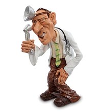 RV- 68 Статуэтка «ЛОР-врач» (W.Stratford)
