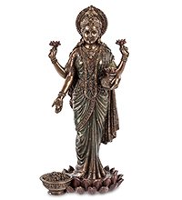 WS-464 Статуэтка «Лакшми - Богиня изобилия, богатства и счастья»