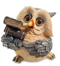 MB-6293-LB Копилка Сова «Книги - лучшие друзья» (Sealmark)