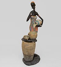 SM-163 Статуэтка-фонтан «Африканская леди»