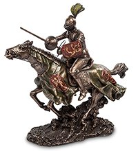 WS-499/ 1 Статуэтка «Рыцарский турнир»