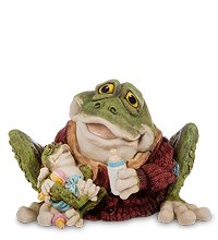 FG-6351-LC Фигура бол. Лягушка «Заботливый папа» (Sealmark)
