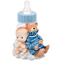 НО 31033_A Фигурка «Младенец с мишкой» (ТН)