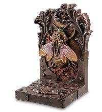 WS-285 Держатель книг в стиле Стимпанк «Пчела»