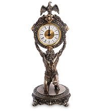 WS-1003 Статуэтка-часы «Атлант»