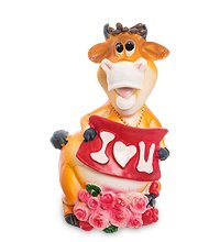 AF-1011/3 Фигурка «Бык - романтик» 10 см