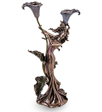 WS-1292 Подсвечник «Обнимающая каллы»