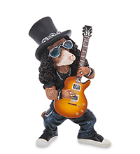 WS-1346 Статуэтка «Пудель гитарист»