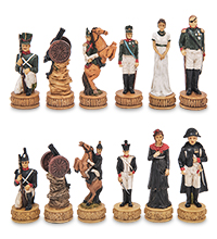 WS-1363 Шахматные фигуры «Русско-французская война 1812 года»