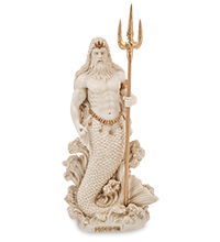 WS-1432/ 3 Статуэтка «Посейдон - Бог морей»