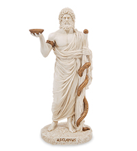 WS-1320/ 3 Статуэтка «Асклепий - бог медицины»