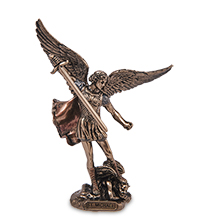 WS-1472 Статуэтка «Архангел Михаил побеждает дьявола»