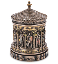 WS-1484 Шкатулка «Греческий пантеон» ротунда вращ.