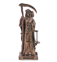 WS-1488 Статуэтка «Санта Муэрте с косой и весами»