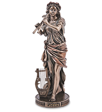 WS-1493 Статуэтка «Эвтерпа - греческая муза поэзии и музыки»