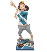 FO-85555 Статуэтка «Игрок в падел-теннис» (The Padel Player. Forchino)