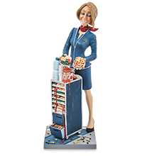 FO-85556 Статуэтка «Бортпроводница» (The Flight Attendant. Forchino)