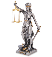 WS-1507 Статуэтка «Фемида - богиня правосудия»
