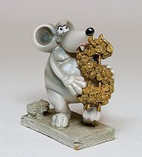 MK 1005 Фигурка «Мышь» h=10см. 1/асс.
